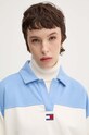 Tommy Jeans bluza niebieski DW0DW18705