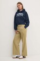 Хлопковая кофта Tommy Jeans DW0DW19291 тёмно-синий AW24