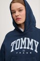 Хлопковая кофта Tommy Jeans тёмно-синий DW0DW19291
