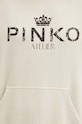Бавовняна кофта Pinko 104388.A27V бежевий