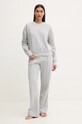 Mikina s kapucňou Emporio Armani Underwear 164909.4F265 sivá AW24