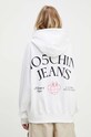 Одежда Хлопковая кофта Moschino Jeans 1701.8233 белый