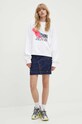 Moschino Jeans hanorac de bumbac 1709.8233 alb AW24