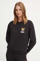 Φούτερ lounge Moschino Underwear χωρίς κουκούλα μαύρο A1790.4413