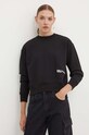 Karl Lagerfeld Jeans bluza 245J1801 negru AW24