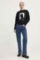 Karl Lagerfeld Jeans bluza czarny