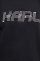 Karl Lagerfeld bluza bawełniana 245W1803 czarny