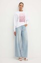 Karl Lagerfeld bluza 245W1805 biały AW24