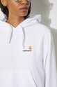 Carhartt WIP sweatshirt HD American Script Sweat I033650.02XX white