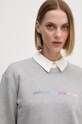 Bavlnená mikina United Colors of Benetton sivá 3J68D107Z