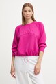 Dkny bluza aplikacja różowy DP4T9946
