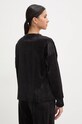 Îmbrăcăminte Dkny bluză din velur DP4T1061 negru