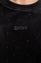 Dkny bluza welurowa DP4T1061 czarny