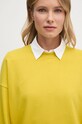 Μπλούζα United Colors of Benetton κίτρινο 31NB3M06V