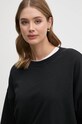 United Colors of Benetton bluza czarny 31NB3M06V