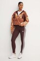 Μπλούζα adidas x Farm Rio IV9749 καφέ AW24