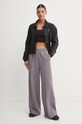 adidas jacheta de bumbac Camo IX3704 negru AW24