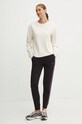 Mikina EA7 Emporio Armani béžová TJZBZ.6DTM07.1120