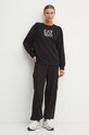Dukserica EA7 Emporio Armani TJZCZ.6DTM11.0200 crna AW24