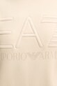Bavlnená mikina EA7 Emporio Armani PJOPZ.6DUM14.1713 béžová