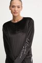 Велюрова кофта EA7 Emporio Armani чорний TJZDZ.6DTM28.1200