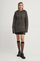 Résumé pulover din amestec de lana CharlieRS 222221205 maro AW24