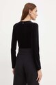 Odzież Armani Exchange body welurowe 6DYMBD.YJ9WZ czarny