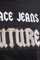 Бавовняна кофта Versace Jeans Couture 77HAIC02.CF00C чорний