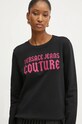 Одежда Хлопковая кофта Versace Jeans Couture 77HAIL04.CF00L чёрный