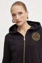 Бавовняна кофта Versace Jeans Couture чорний 77HAIT00.CF01T