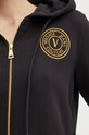 Бавовняна кофта Versace Jeans Couture 77HAIT00.CF01T чорний
