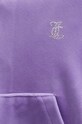 Juicy Couture bluza welurowa MADISON HOODIE JCWA122001.359 fioletowy