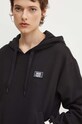 Vans hanorac de bumbac negru VN000GJ2BLK1