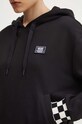 Vans hanorac de bumbac VN000GJ2BLK1 negru