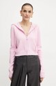 Patrizia Pepe cardigan roz 2K0306.K221