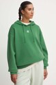 Dukserica adidas Originals s kapuljačom zelena IY9620