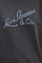Levi's bluza bawełniana 0002L szary
