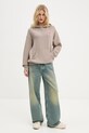 Μπλούζα American Vintage IZU03DH24 μπεζ AW24