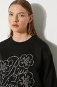 Хлопковая кофта Kenzo Constellation Emb Classic FE62SW1654MF.99J чёрный
