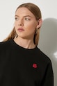 Kenzo bluza bawełniana Boke Crest Classic FE62SW1614MF.99J czarny