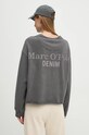 Bavlněná mikina Marc O'Polo DENIM bez kapuce šedá 5000005237