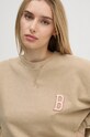 Barbour hanorac de bumbac bej LOL0613