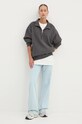 Mikina Abercrombie & Fitch KI152.4150.954 šedá AW24