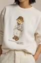 Одежда Хлопковая кофта Polo Ralph Lauren 211954860 бежевый