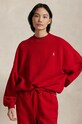 Bavlněná mikina Polo Ralph Lauren hladký červená 211961273