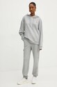 Хлопковая кофта Twinset 242TP2490 серый AW24