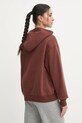 Oblečení Bavlněná mikina New Balance WT41537ROK hnědá