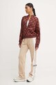 adidas bluza x Farm Rio IV9762 brązowy AW24