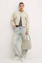 Бавовняна кофта A.P.C. sweat boxy petit vpc COHBR.F27918 сірий AW24