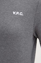 Бавовняна кофта A.P.C. sweat boxy petit vpc COHBR.F27918 сірий